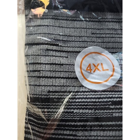 4XL Plus Size Compression Socks – Knee High Circulation Relief Support – Multico - Picture 3 of 3